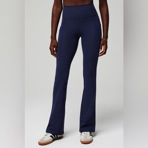 Fabletics Women's Navy high waisted Flare Legging
